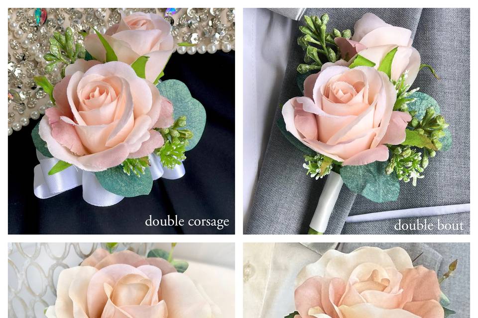 Boutonniere and Corsage Set