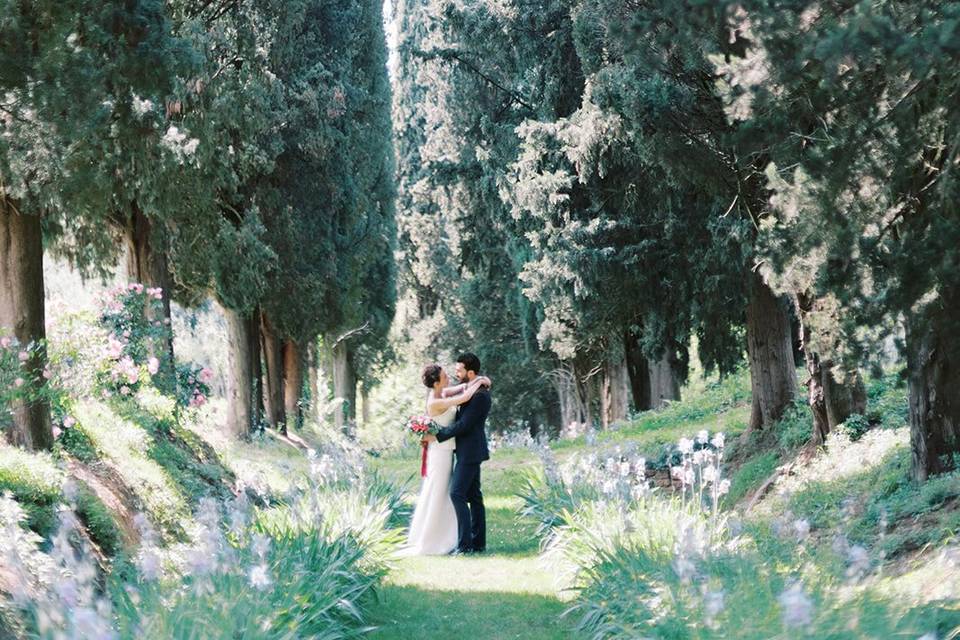 A wedding in Florence, Italy