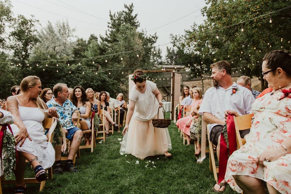 Boise Backyard Wedding