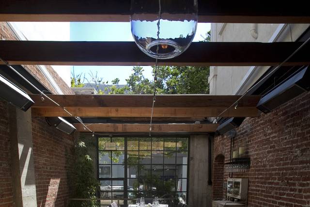 Patio Event Looking Out