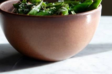 Wood Roasted English Peas