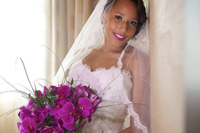 Happy newlywed