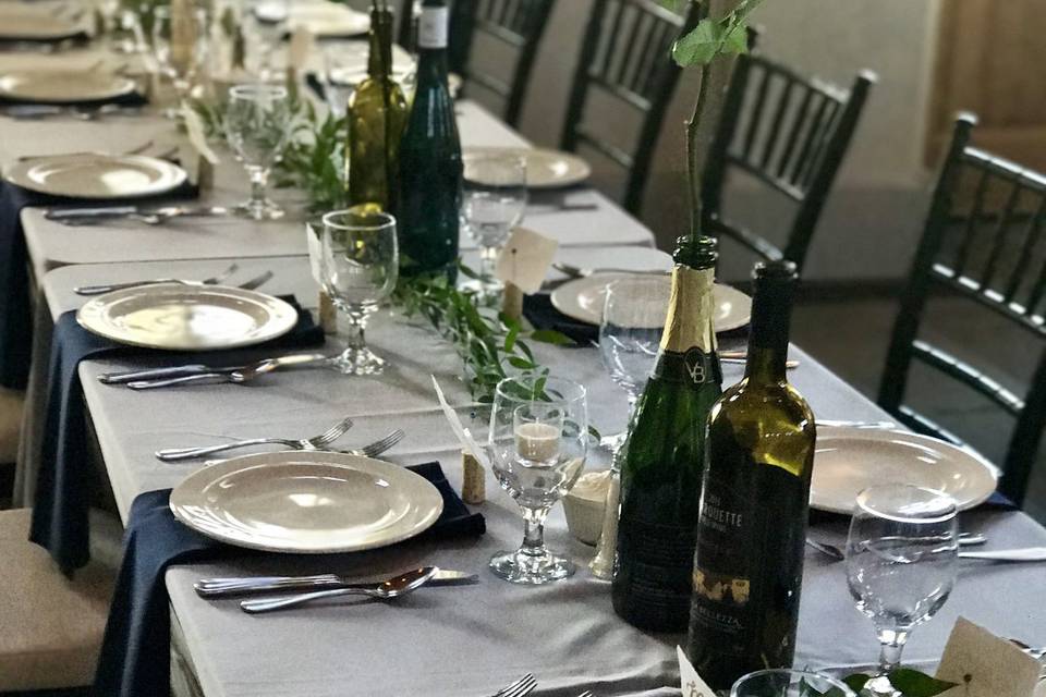 Place Setting Options