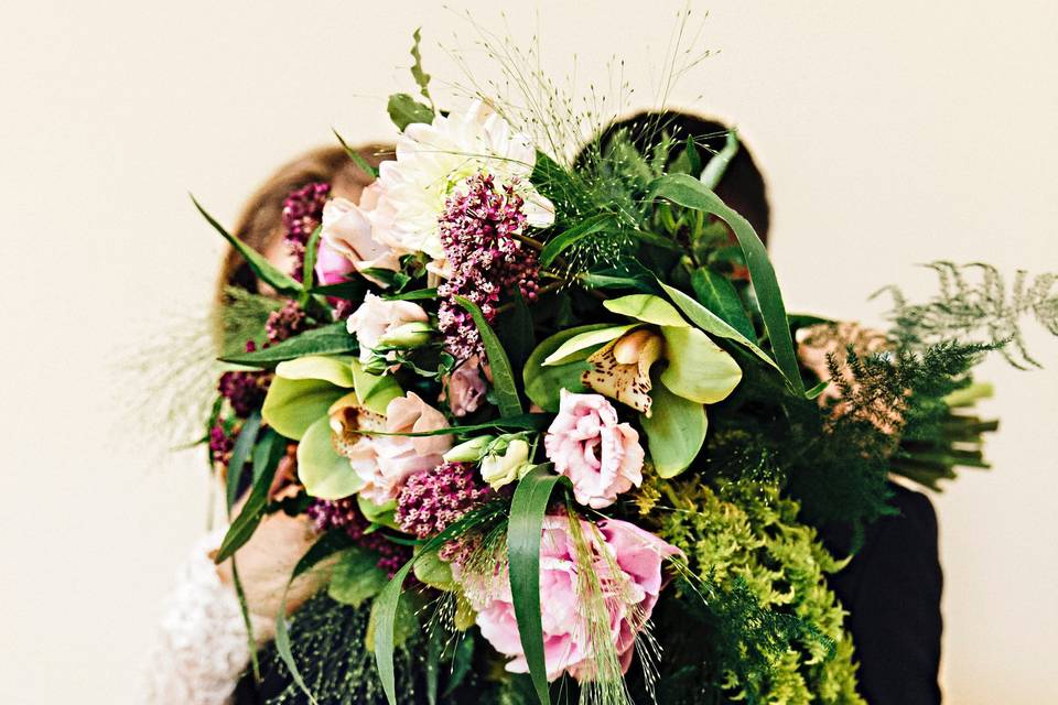 Bridal bouquet - rustic