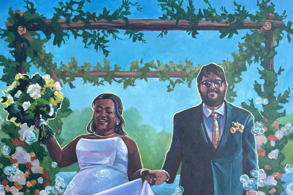 Nashville Wedding Bubbles