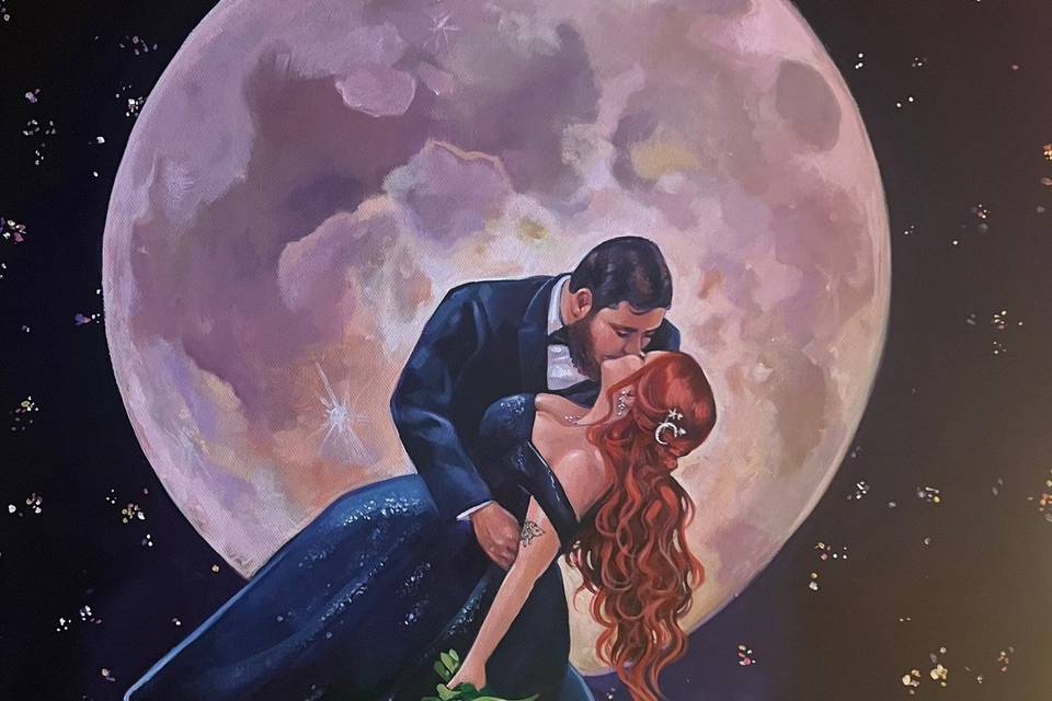 Moon and Stars