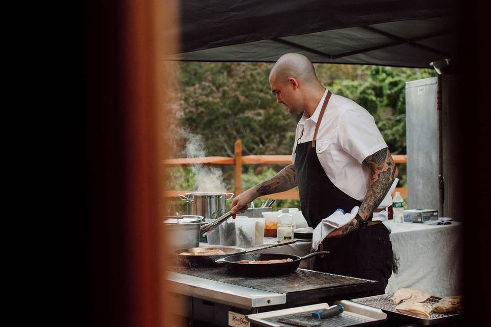 Outdoor kitchen