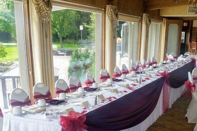 Long head table