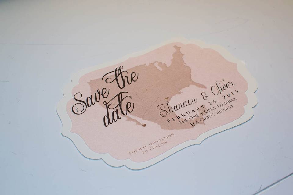 Destination save the dates