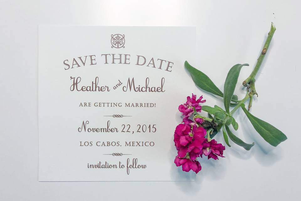 Daisy Save the Date