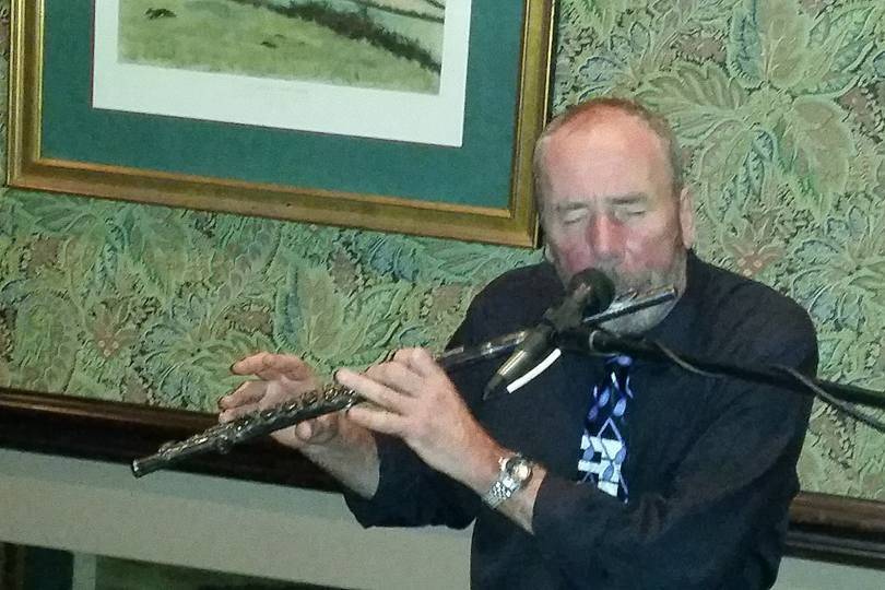 The flute guy