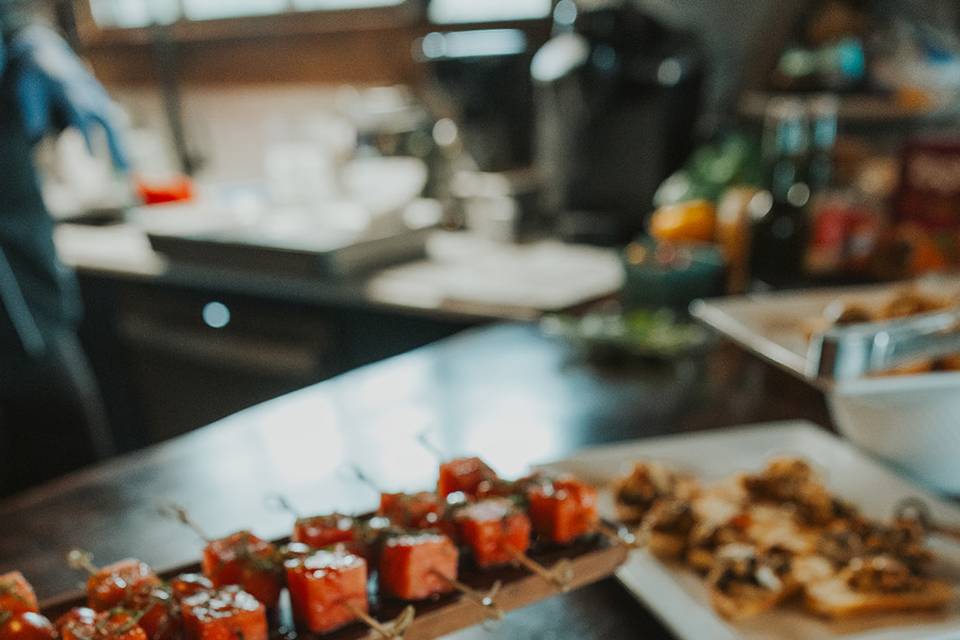 Watermelon Bites with Mint