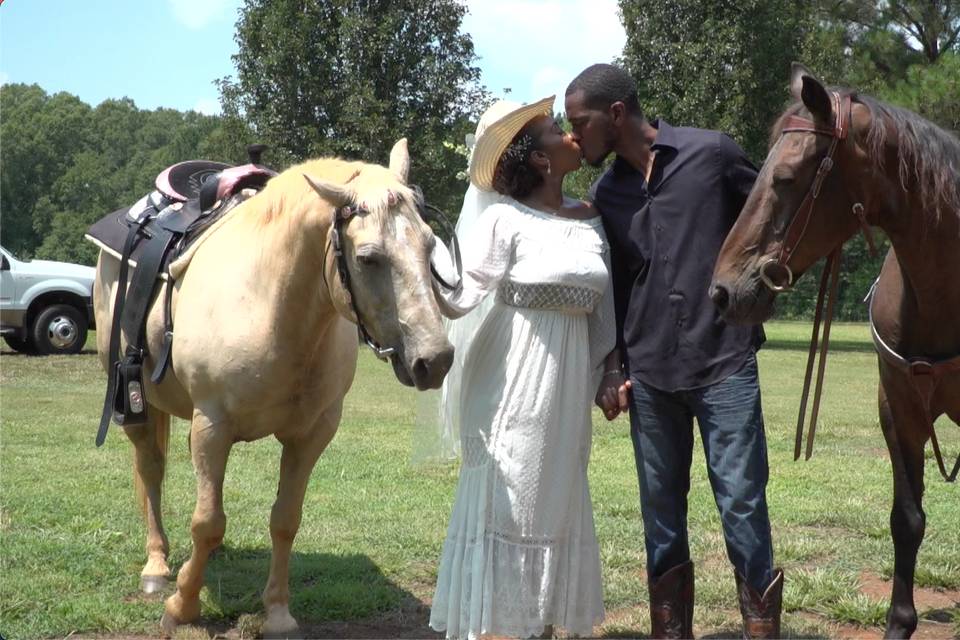 Wedding couple