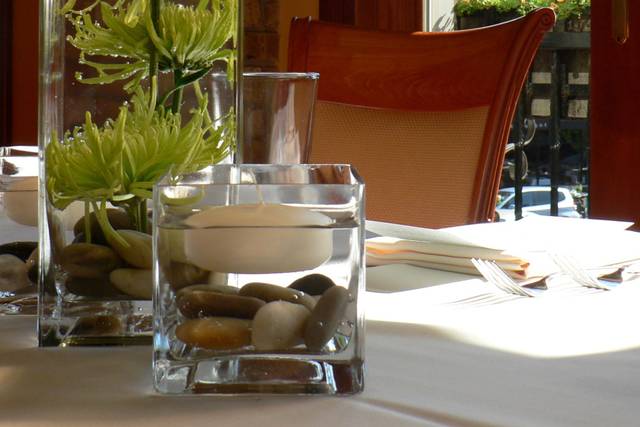 Candle light centerpiece