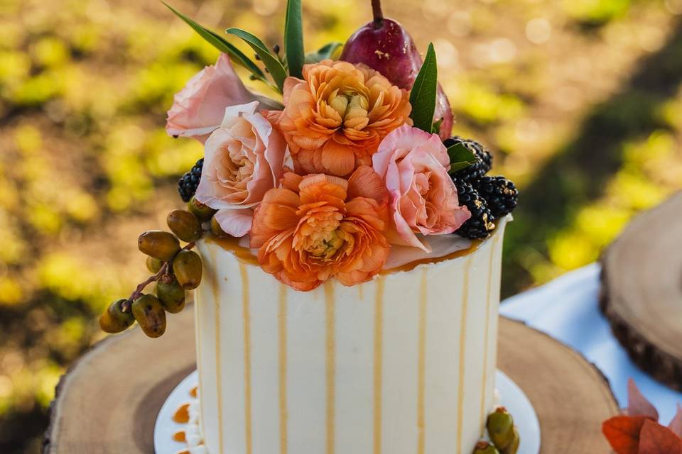 Floral Cake Decor