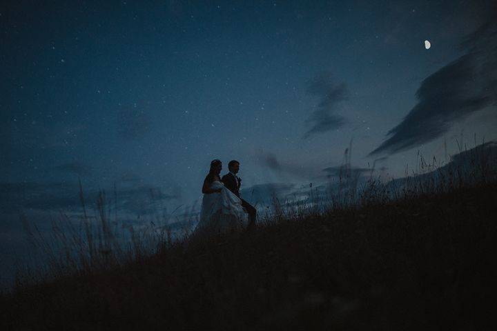 Newlyweds by starlight - Bobbi Phelps Photography