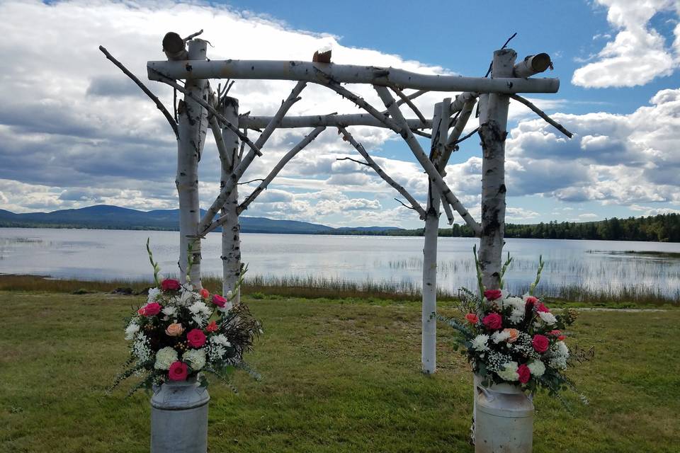 Wedding cabana