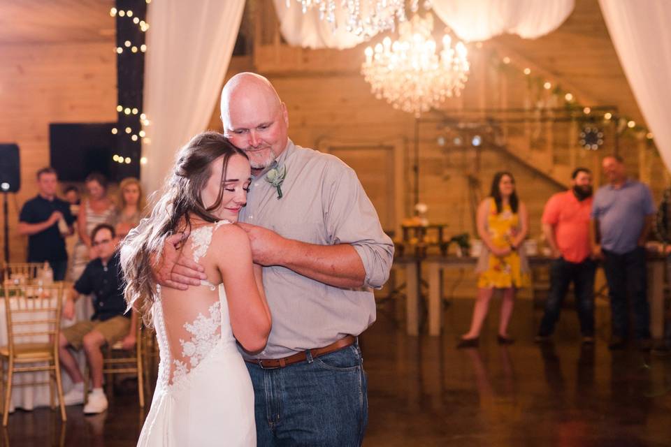 Father and daughter dance - Dee Ward Photography