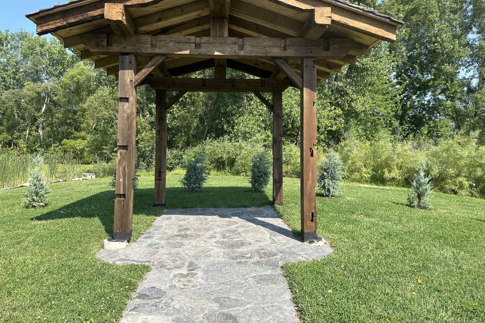 Our new gazebo!