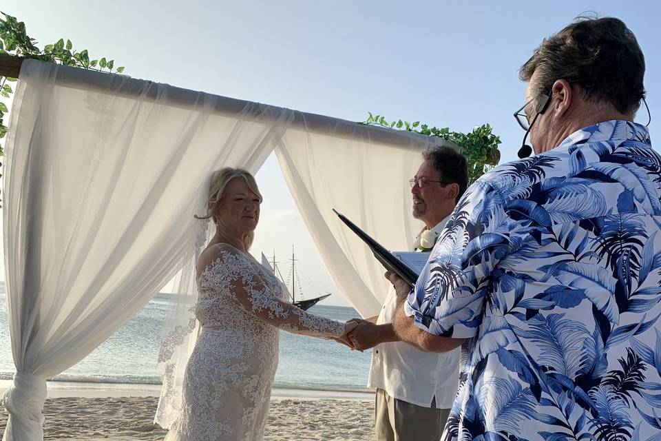 Aruba wedding