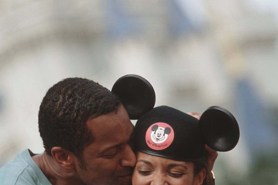 Couple in Walt Disney World Resort