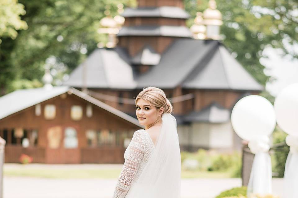 Bride's portrait