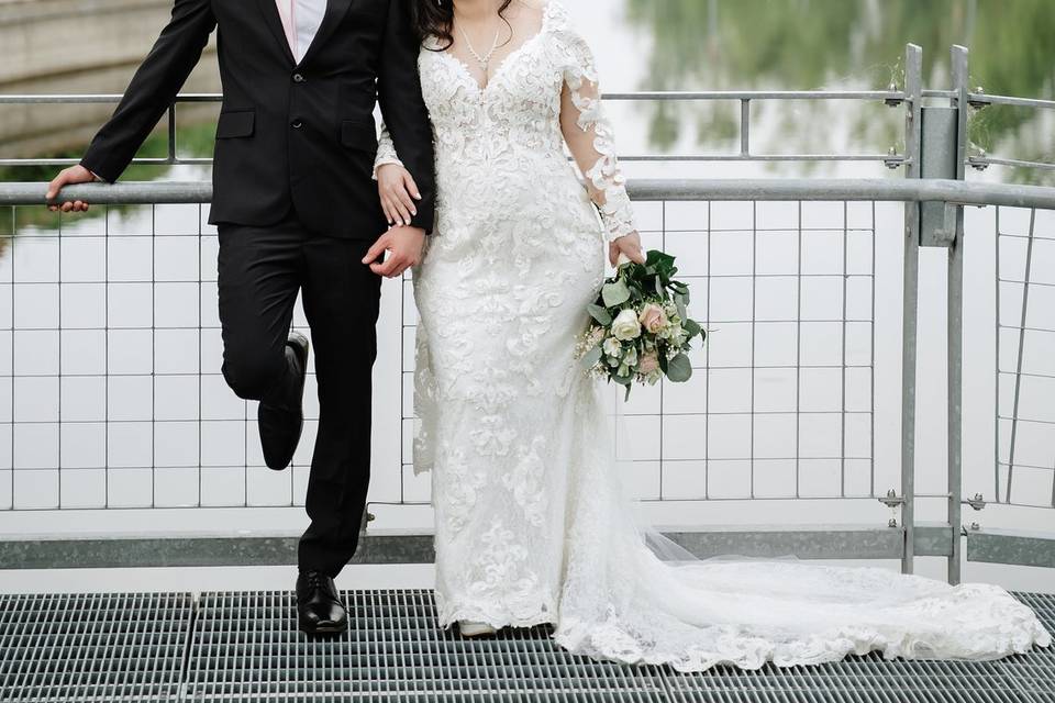 Bride and groom