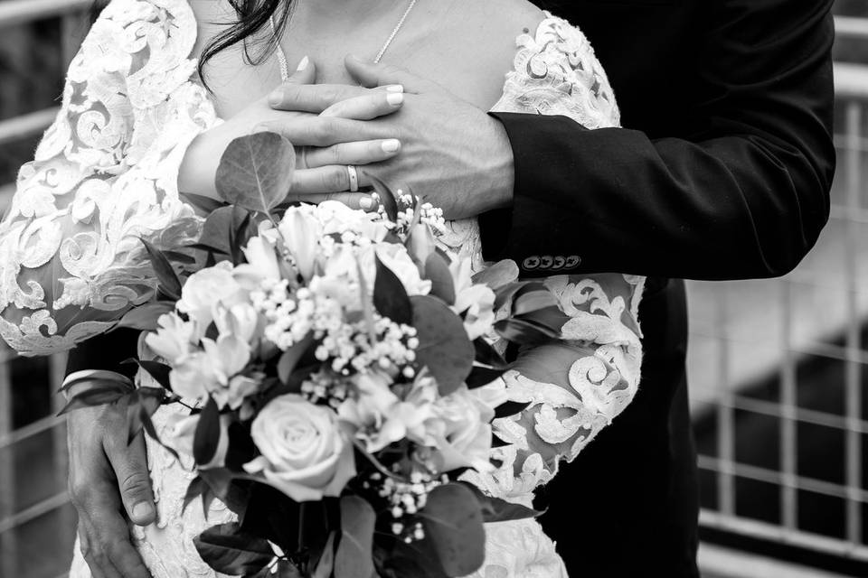 Bride and groom