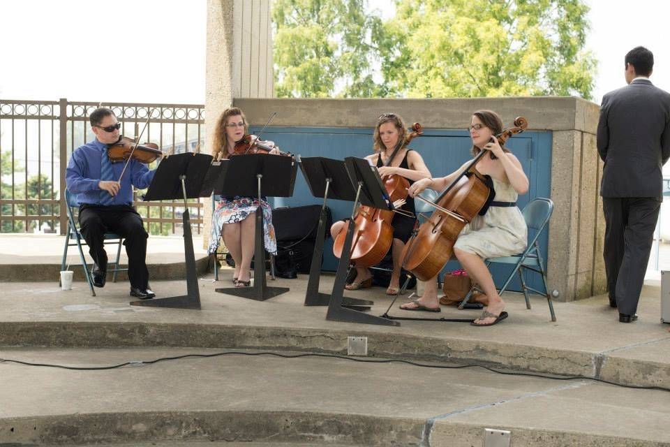 String quartet live performance