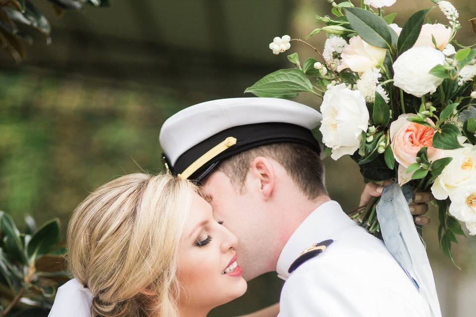 Wedding kiss