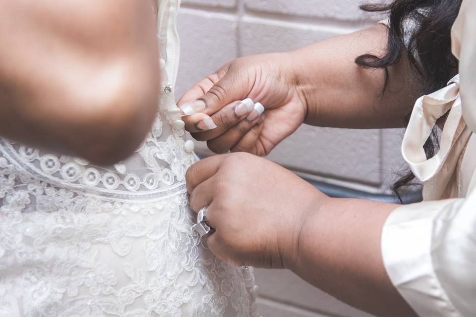 Treena and Ashton, Wedding