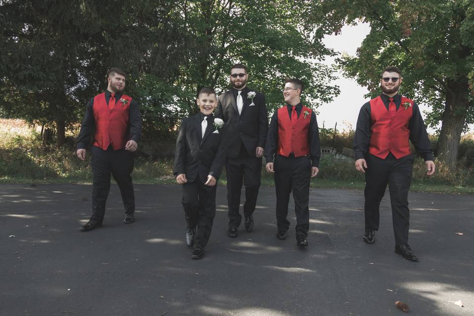 Mercedes and Justin, Wedding