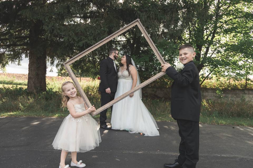 Mercedes and Justin, Wedding