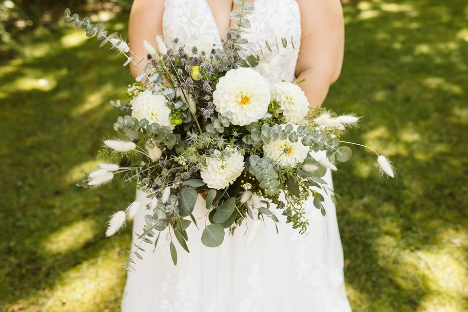 Amanda bridal bouquet