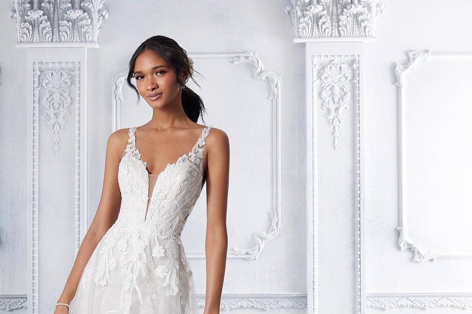 As seen at iCON: Mori Lee