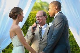 Officiant of the ceremony