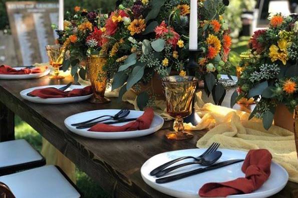 Floral centerpieces