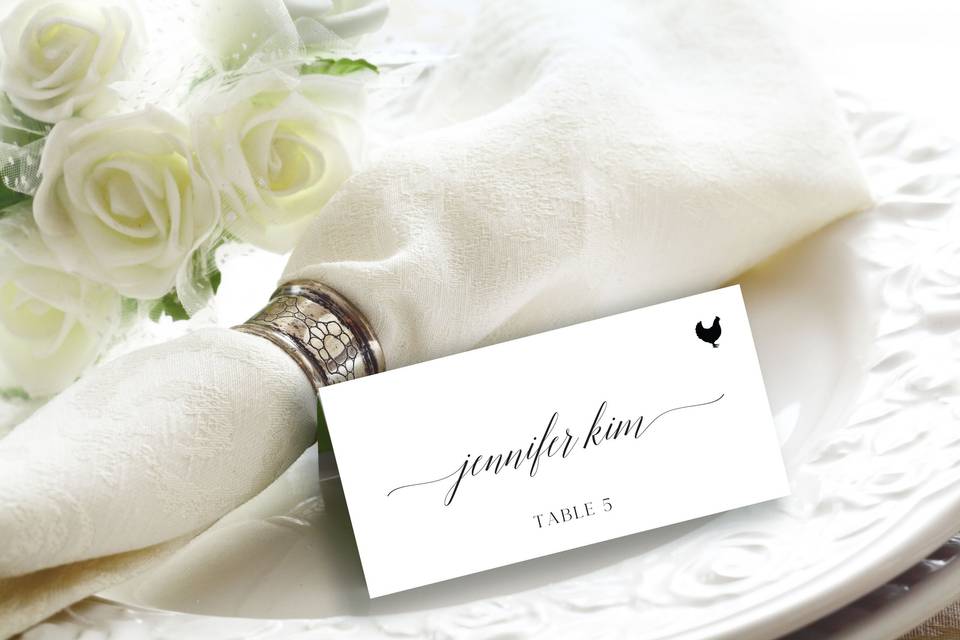Adelecia place card