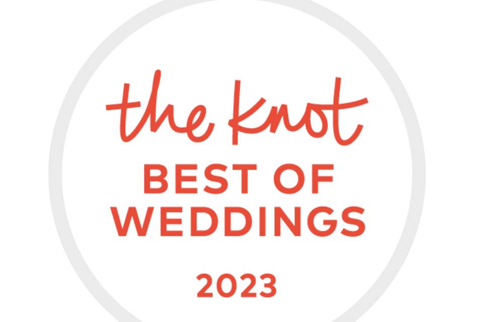 The Knot wedding award