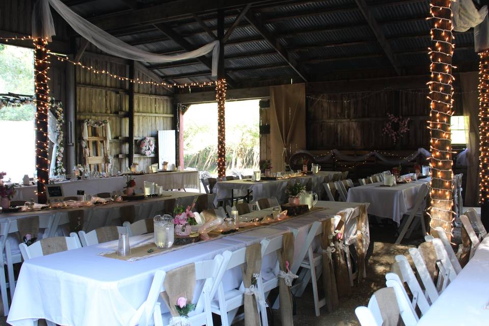 Barn reception