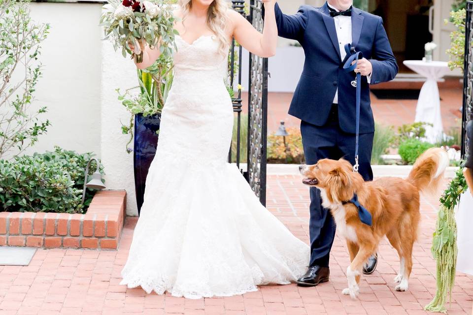Just married (Haley and Danny)