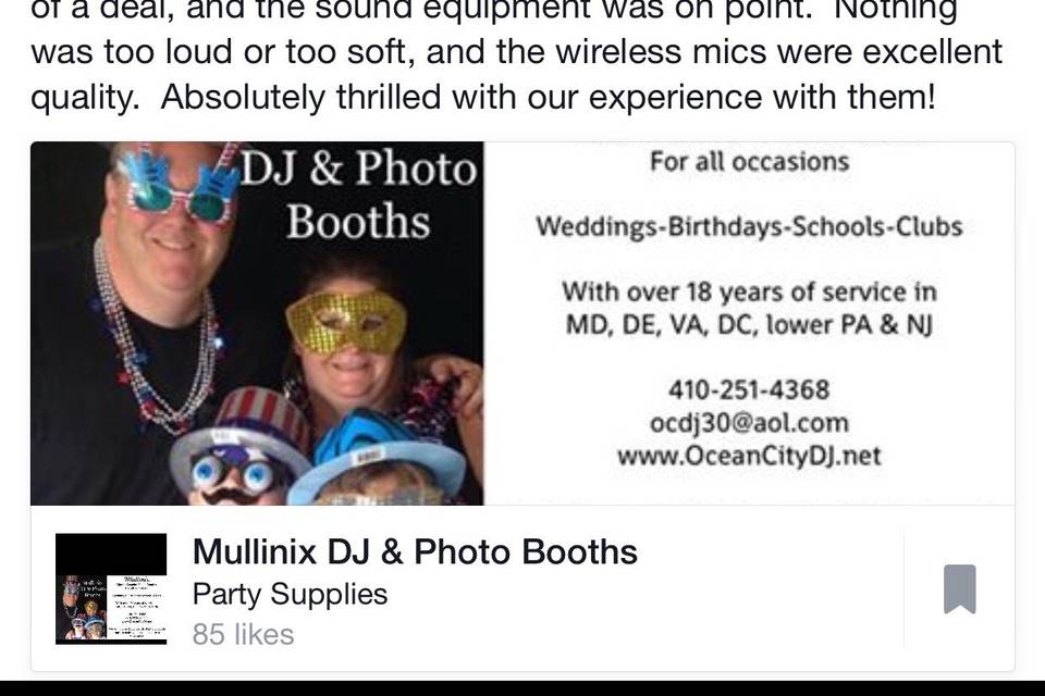 ATB DJ And Photo Booth