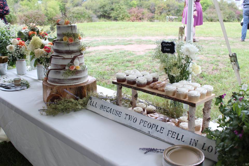 Chic Dessert Display