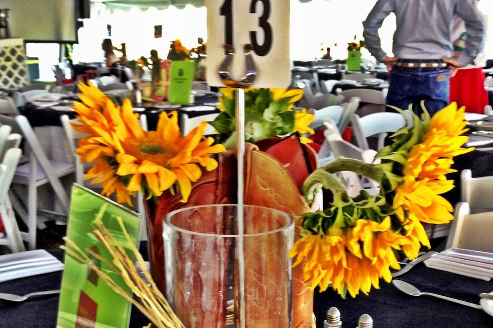 Table number 13