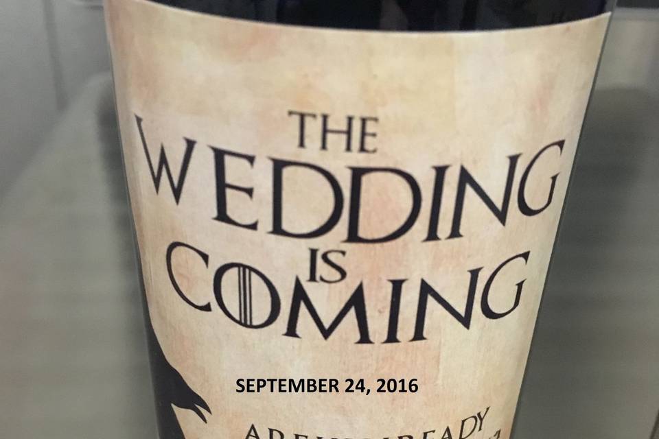 The Wedding is coming
