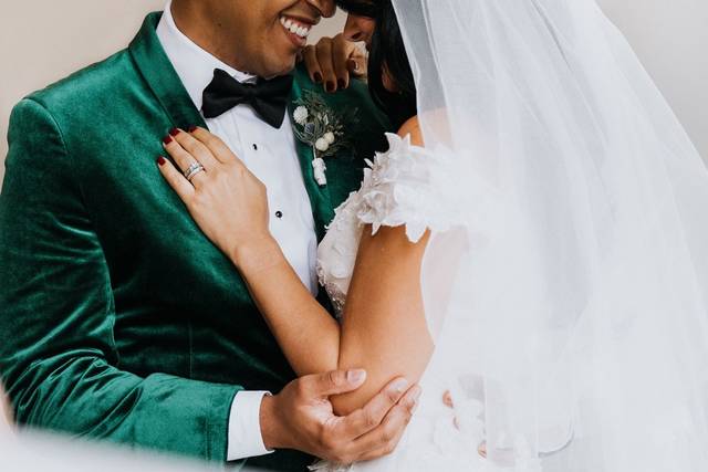 Couple first dance