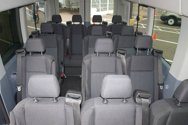 Seating for up to 14 passengers. Basic passenger seating. Great for guests.