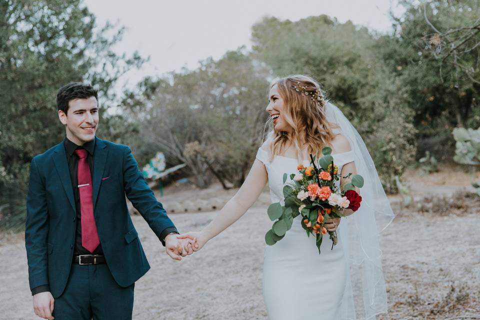 Bride and groom