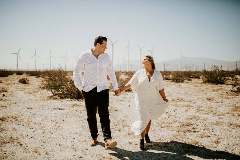Palm Springs engagement