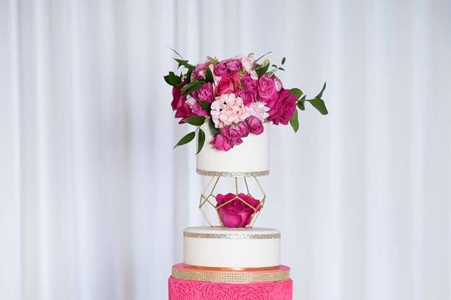 Floral Cake Table